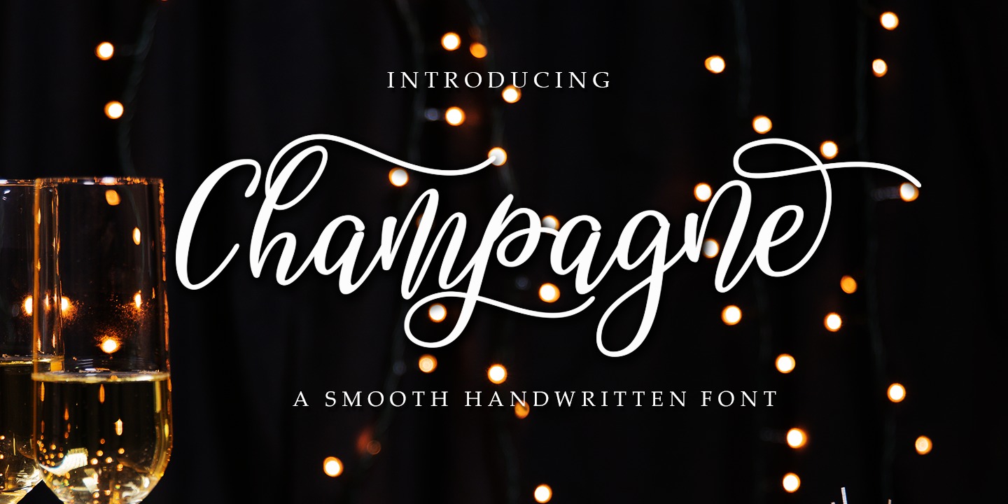 Champagne Font